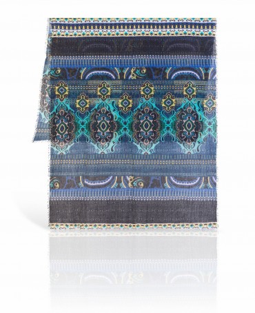 Палантин Унисекс W70.TW4-JAN178741/BLUE